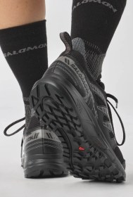 Resim Salomon Wander Gore Tex Outdoor Shoes Kadın Outdoor Ayakkabı Siyah Siyah 