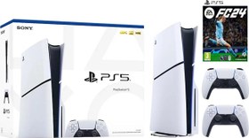 Resim Playstation 5 1 TB Slim Cd Edition+2.Dualsense+ Ps5 Fc 24 Oyunu 