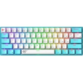 Resim Havit Gamenote KB903L %60 Mekanik Blended Aydınlatma Oyuncu Klavyesi - 61 Tuş 