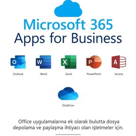 Resim Microsoft Office Uygulamaları (Microsoft 365 Apps for Business) - 1 Yıllık 