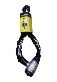 Resim Raptor Bisiklet Anahtarlı Zincir Kilit 90cm - 6mm Kalınlık 