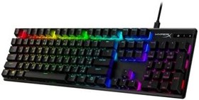 Resim HyperX Alloy Origins RGB Kablolu Mekanik Oyuncu Klavyesi 639N3AA 