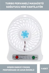 Resim Thriftbuds Özel Üretim Usb Şarjlı Sessiz 3 Kademeli Taşınabilir Mini Fan Soğutucu Pervaneli Küçük Vantilatör 