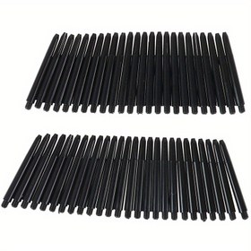 Resim 50 adet 48mm Naylon Dart Sapları - 2BA Vida Konu içerir, Hassas Hedefler için Çubuk Gövde ve Koruma Halkası içerir, İç ve Dış Mekan Oyunları için İdeal 