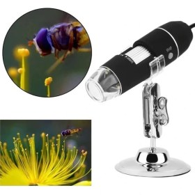 Resim Renas Store 1600X USB Dijital Mikroskop Kamera Endoskop 8led Büyüteç Metal Standı 