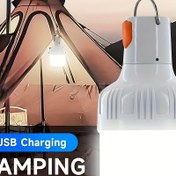 Resim 1 adet MACROCOSM Şarj Edilebilir USB Kamp Feneri - Taşınabilir El Tipi Çalışma Işığı ile Kancalı, 650 Lümen, Mat Yüzey, Açık Hava Balıkçılığı, Yürüyüş ve Acil Durumlar İçin İdeal, Kamp Temel Ekipmanları | Kompakt Fener | Dayanıklı Ampul, Kamp Aksesuarları, MACROCOSM 