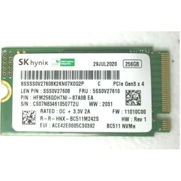 Skhynıx HFM256GDHTNI 256 GB BC511 NVMe M.2 Mını SSD