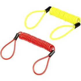 Resim Motosiklet Hatırlatma Kablosu 2 Renk Seçenekli Motor Hatırlatma Kablosu 