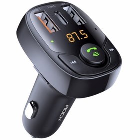 Resim Rock B301 Fm Transmitter & Araç Şarjı Siyah 36w 
