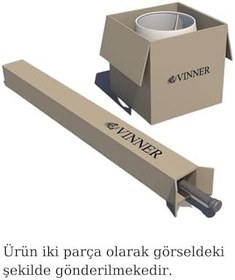 Resim vinner Burgulu Krom Kaplama Lambader Çuval Bezi Efektli vnr_new_brg_028 