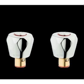 Resim Musluk Başlığı / Aç Kapa Musluk Başlığı - 2 Adet Krom 