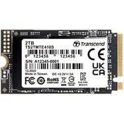 Resim TS2TMTE410S 2 TB Gen4x4 3D TLC DRAM 22x42 M.2 NVMe SSD Transcend