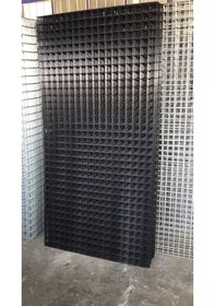 Resim SİYAH BOYALI 100x200 CM DEKORASYON TELİ 