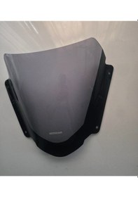 Resim Motocam Suzuki Burgman 400 Ön Cam 2017-2026 Model 38cm Füme Renkli 4mm Kısa Sportif 