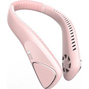 Resim Boyun Fanı, Mini Taşınabilir Fan, Küçük, Sessiz Pembe, 