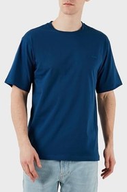 Resim Les Benjamins% 100 Pamuk Regular Fit Bisiklet Yaka Logolu T Shirt Erkek T SHİRT LBNOOSESSMUTS 