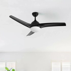 Resim Dlc Favonio LED Siyah 132 cm Tavan Vantilatörü 