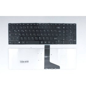 Resim İNFOSTAR Toshiba ile Uyumlu Satellite L850-1RJ Uyumlu Laptop Klavye Siyah Çerçeveli 