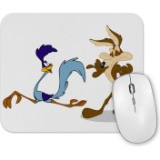 Resim Baskı Dükkanı Road Runner ve Coyote 01 Mouse Pad 