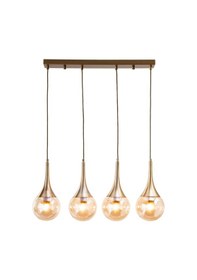 Resim Mudo Home Sophıe 4lü Gold Sıralı Sarkıt Altın 