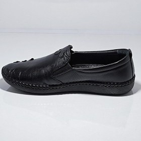 Resim Cem Pekşen Be Fast One 2302 Kadın Deri Günlük Casual Comfort Ayakkabı Siyah 