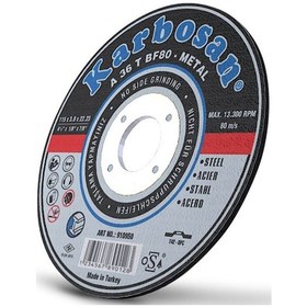 Resim Karbosan 115 x 1.0 x 22 İnce Kesme Disk (25 ADET) 
