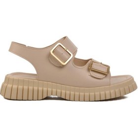 Resim Bej Hafif Kadın Sandalet 261176 Z Bej 