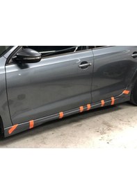 Resim Volkswagen Jetta Yan Marşpiyel Seti R Still Plastik (2010-2017) Boyasız 