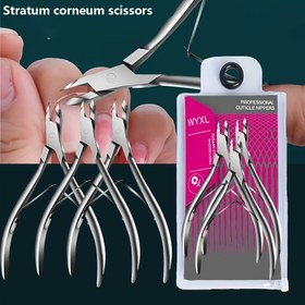 Resim 3/1 adet Ölü Işık Bej Keski Manikür için Özel Ölü Işık Bej Prenseler Paslanmaz Çelik Ölü Işık Bej Keski Keskin Kesim Ölü Işık Bej Burunları Manikür Araçları 