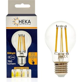 Resim 3 Renk Yanabilen E27 Akıllı Ampul, 6W, 760LM, 3000K-6500K Işık Seçenekleri 