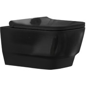 Resim Paluci Novella Matt Black Klozet 