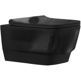 Resim Paluci Novella Matt Black Klozet 