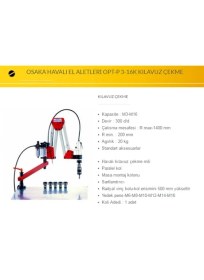 Resim Osaka Opt-P 3-16K Kılavuz Çekme 