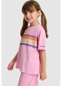 Resim U.s. Polo Assn. Kız Çocuk Pembe Tişört 50325698-vr041 