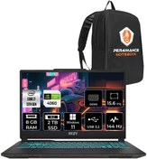 Resim MSI Cyborg 15 i7-13620H 8GB 2TB SSD RTX4060/8GB 15.6" FHD 144HZ W11H A13VF-893XTR & PER4 ÇANTA 