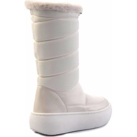 Resim Mat Ekru Kadın Bot & Bootie K02102011667 Ekru 