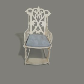 Resim Ahşap Baba Koltuğu 