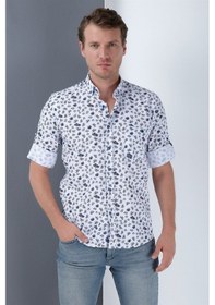 Resim G690 Dewberry Erkek Gömlek-beyaz Beyaz 