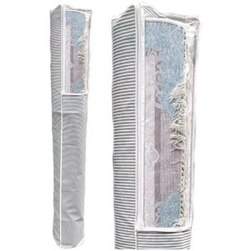 Resim 4 Adet Pencereli Halı Hurcu /halı Saklama 4m2 Standart 38 170 Cm Gri-beyaz 