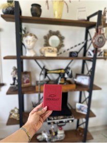 Resim EFE DERİ Efe Deri Chevrolet Dikişli Araç Ruhsat Kılıfı Kabı Oto Ruhsatlık Araba Ruhsat Koruyucu 