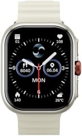 Resim Havit M9068 Akıllı Saat 2.01” AMOLED, Metal Kasa, Bluetooth 5.4, IP68 Su Geçirmezlik (Titanyum) 