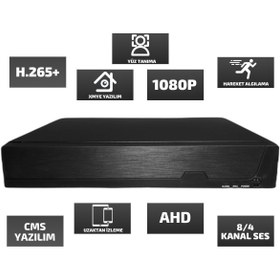 Resim PICAM 8 Kanal Ahd Dvr 1080n Xmeye Hibrit Kayıt Cihazı 