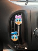 Resim ELENKA DONALD DUCK DAİSY DUCK ARAÇ İÇİ KLİPS KLİMA SÜSÜ , HAVALANDIRMA SÜSÜ SET 