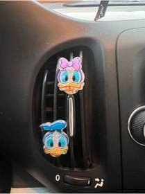Resim ELENKA DONALD DUCK DAİSY DUCK ARAÇ İÇİ KLİPS KLİMA SÜSÜ , HAVALANDIRMA SÜSÜ SET 