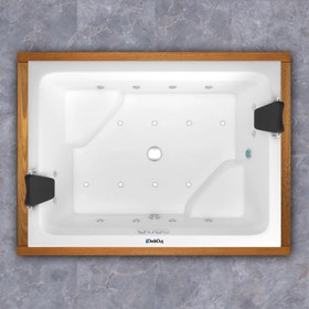 Resim Dragon Plus | Jakuzi | Oturmalı - 150x190 / İroko / 2 Kişilik 