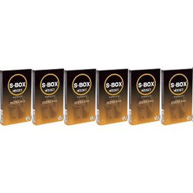 Resim S-Box Feel Kondom Ekstra İnce Prezervatif 6 x 12'li 