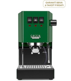 Resim Gaggia RI9481/17 New Classic Evo 2023 Orman Yeşil Espresso Kahve Makinesi 