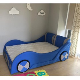 Resim Puf Bebe Montessori Her Tarafı Yumuşacık Puf 90x190 Ölçüde Arabalı Çocuk Yatağı(İÇ YATAK DAHİLDİR) Isimsiz 