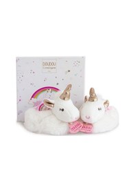 Resim Doudou Hediye Kutulu Unicorn Panduf 