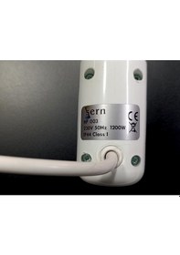 Resim Sern Havlupan Isıtıcı Rezistans 1200w Beyaz Renk On/off Hp03 Model 230v L:900mm 110cm Ttr Fişli 1/2'' Yarım Parmak 